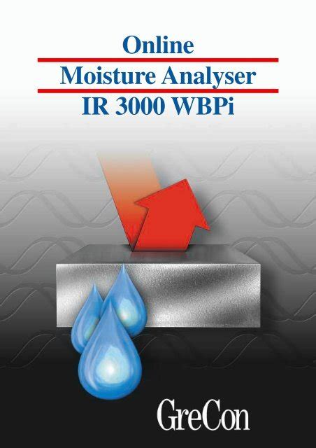 IR 3000 WBPi Online Moisture Measurement with Infrared 